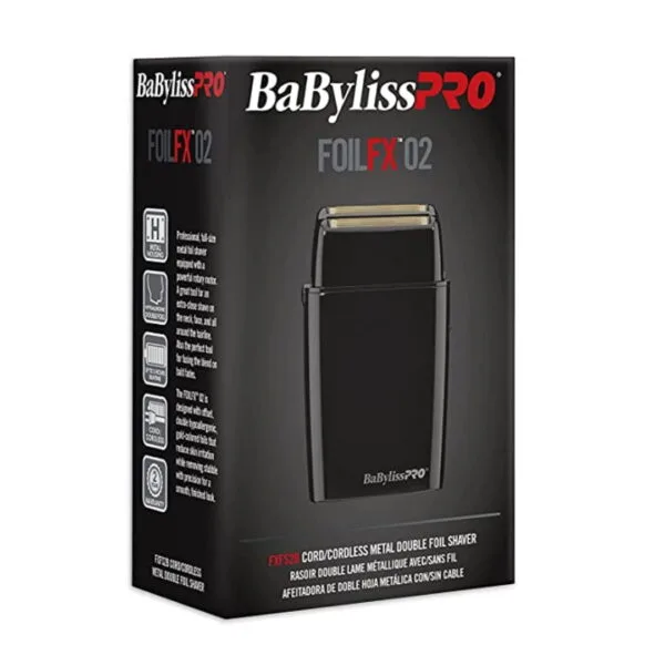 BABYLISS PRO FOILFX02 BLACK SHAVER – Ultra Panama