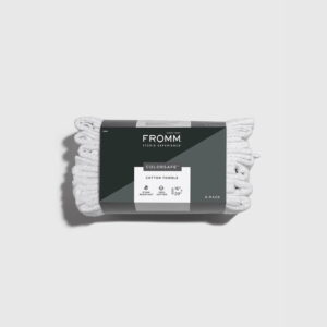 FROMM PRO COLORSAFE 100% COTTON TOWELS - 6 PACK - WHITE 65048 - Imagen 1