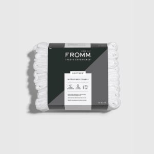 FROMM PRO SOFTEES MICROFIBER TOWELS - 10 PACK - WHITE 45048 - Imagen 1