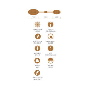 GOGASM VIBRATING PUSSY & ASS BALLS 7775 - Imagen 5