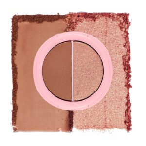 KIMCHI-CHIC GLAZED 2 GO PRESSED PIGMENT DUO - 01 UN GTG01 2.8g - Imagen 2