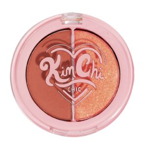 KIMCHI-CHIC GLAZED 2 GO PRESSED PIGMENT DUO - 03 TROIS GTG03 2.8g - Imagen 1