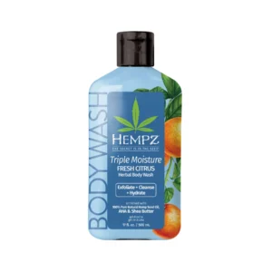 HEMPZ TRIPLE MOISTURE FRESH CITRUS BODY WASH 500ml - Imagen 1