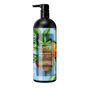 HEMPZ TRIPLE MOISTURE FRESH CITRUS SHAMPOO 1LT - Imagen 1