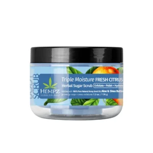 HEMPZ TRIPLE MOISTURE FRESH CITRUS SUGAR SCRUB 176g - Imagen 1