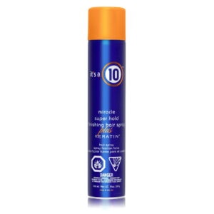 IT'S A 10 MIRACLE SUPER HOLD FINISHING HAIR SPRAY PLUS KERATIN 333ml - Imagen 1