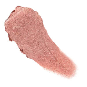 Sombra de sombra luminosa en tono rosado con textura suave y brillante.