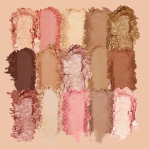 JASON WU FLORA 15 DUSTY ROSE SHADOW PALETTE 15 COLORS 13.5g - Imagen 2