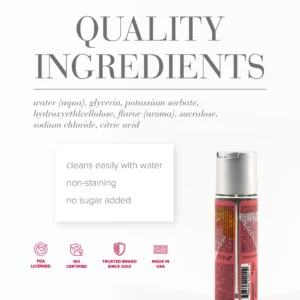 JO COCKTAILS COSMOPOLITAN FLAVORED LUBRICANT 60ml - Imagen 2