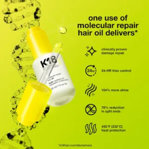 K18 MOLECULAR REPAIR HAIR OIL 30ml - Imagen 3