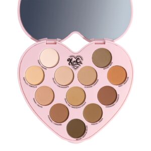 KIMCHI-CHIC SPINNING HEARTS LOVE - 01 LIFETIME PARTNER SHADOW PALETTE - Imagen 2