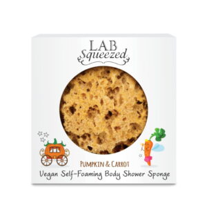 LAB SQUEEZED PUMPKIN AND CARROT BODY SHOWER SPONGE 20 SHOWERS - Imagen 1