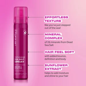 LEE STAFFORD TEXTURISING SEA SALT SPRAY 150ml - Imagen 2