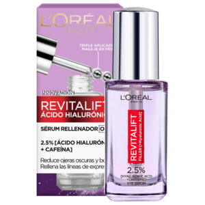 L'OREAL PARIS REVITALIFT ACIDO HIALURONICO SERUM RELLENADOR OJOS 20ml - Imagen 1