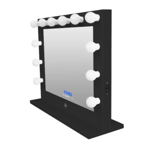 LURELLA VANITY MIRROR 12 BULB GLAM BLUETOOH BLACK - Imagen 2