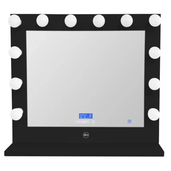 LURELLA-VANITY-MIRROR-12-BULB-GLAM-BLUETOOH-BLACK.webp
