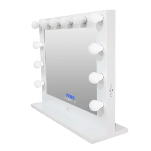 LURELLA VANITY MIRROR 12 BULB GLAM BLUETOOH WHITE - Imagen 2