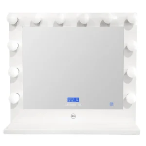 LURELLA VANITY MIRROR 12 BULB GLAM BLUETOOH WHITE - Imagen 1