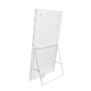 LURELLA VANITY MIRROR 21 BULB STANDING BLUETOOH WHITE - Imagen 2