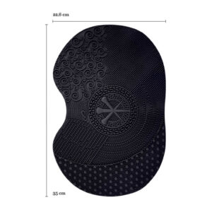 LUVIA BRUSH CLEANSING MAT BLACK - Imagen 2
