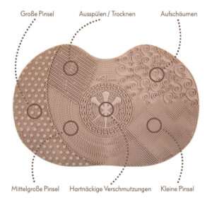 LUVIA BRUSH CLEANSING MAT ELEGANCE - Imagen 3