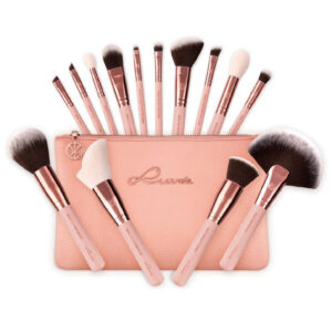 LUVIA ESSENTIAL BRUSHES ROSE GOLDEN VINTAGE 14PCS BRUSH SET - Imagen 1