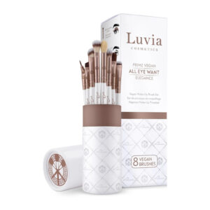 LUVIA PRIME VEGAN ALL EYE WANT ELEGANCE 8PCS BRUSH SET - Imagen 1