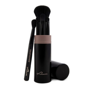 LUVIA TRAVEL SET ESPRESSO 5PCS BRUSH SET - Imagen 1