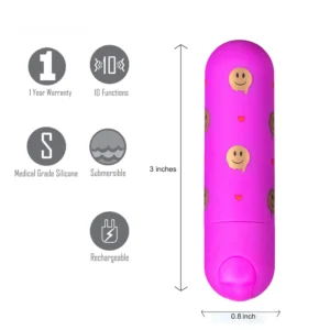MAIA GIGGLY RECHARGEABLE MINI BULLET - Imagen 2