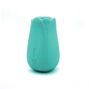 MAIA TULIP PRO WIRELESS RECHARGEABLE VIBRATING WAND TEAL - Imagen 1