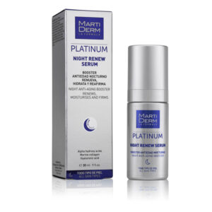 MARTIDERM PLATINUM NIGHT RENEW SERUM 30ML - Imagen 1