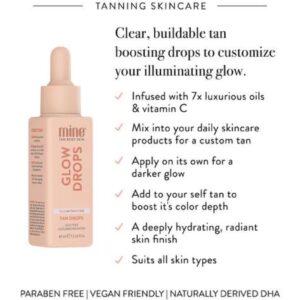 MINETAN GLOW DROPS ILLUMINATING TAN DROPS 40ml - Imagen 2