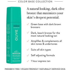 MINETAN OLIVE SELF TAN FOAM 200ml - Imagen 2