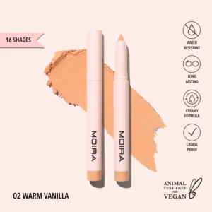 MOIRA AT GLANCE STICK SHADOW GSS002 WARM VANILLA - Imagen 1
