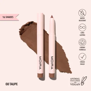 MOIRA AT GLANCE STICK SHADOW GSS008 TAUPE - Imagen 1