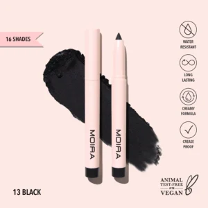MOIRA AT GLANCE STICK SHADOW GSS013 BLACK - Imagen 1