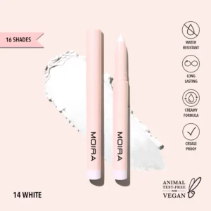 MOIRA AT GLANCE STICK SHADOW GSS014 WHITE - Imagen 1