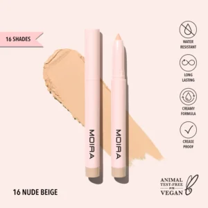 MOIRA AT GLANCE STICK SHADOW GSS016 NUDE BEIGE - Imagen 1