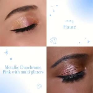 MOIRA DIAMOND DAZE LIQUID SHADOW 024 HAUTE 3.0ml - Imagen 2