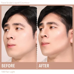 MOIRA FACE SCULPT LIQUID CONTOUR FCL100 FAIR LIGHT 5g - Imagen 2