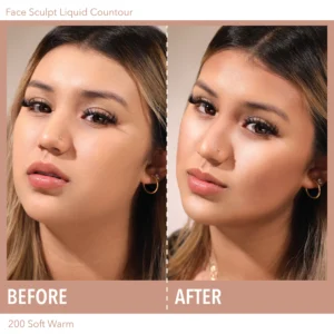 MOIRA FACE SCULPT LIQUID CONTOUR FCL200 SOFT WARM 5g - Imagen 2
