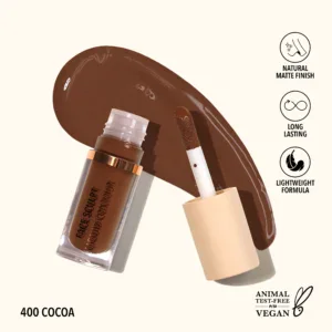 Corrector líquido para contorno facial Moira Face Sculpt en tono Cocoa 5g.