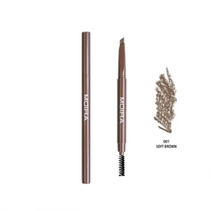 MOIRA FINE BROW PENCIL 01 SOFT BROWN DBP 001 - Imagen 2