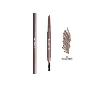 MOIRA FINE BROW PENCIL 02 MEDIUM BROWN DBP 002 - Imagen 2