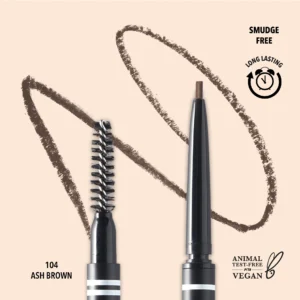MOIRA FINE BROW PENCIL 104 ASH BROWN FBP 104 - Imagen 1