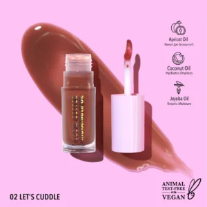 MOIRA GLOW GETTER HYDRATING LIP OIL 02 LET´'S CUDDLE GLO002 - Imagen 1
