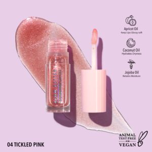 MOIRA GLOW GETTER HYDRATING LIP OIL 04 TICKLED PINK GLO004 - Imagen 1