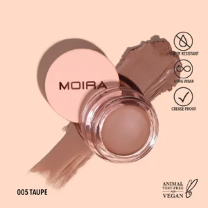 MOIRA LASTING PRIMING CREAM SHADOW 2 IN 1 05 TAUPE LAS005 5g - Imagen 1