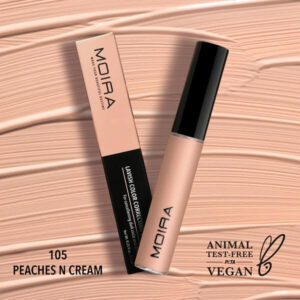 MOIRA LAVISH COLOR CORRECTING CONCEALER 105 PEACHES N CREAM 7.5ml CCC105 - Imagen 1