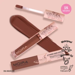 MOIRA LIP DIVINE LIQUID LIPSTICK 006 MADELINE LIPSTICK 3g - Imagen 1